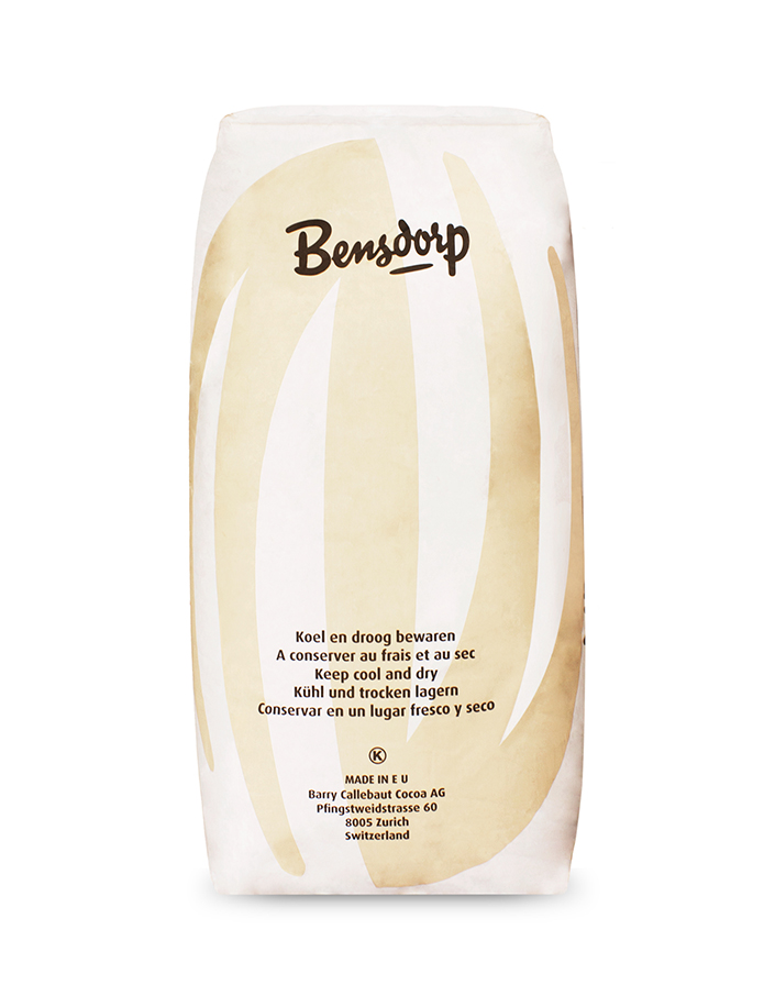 Обезжиренный какао порошок Bensdorp 1% (22,68 кг)