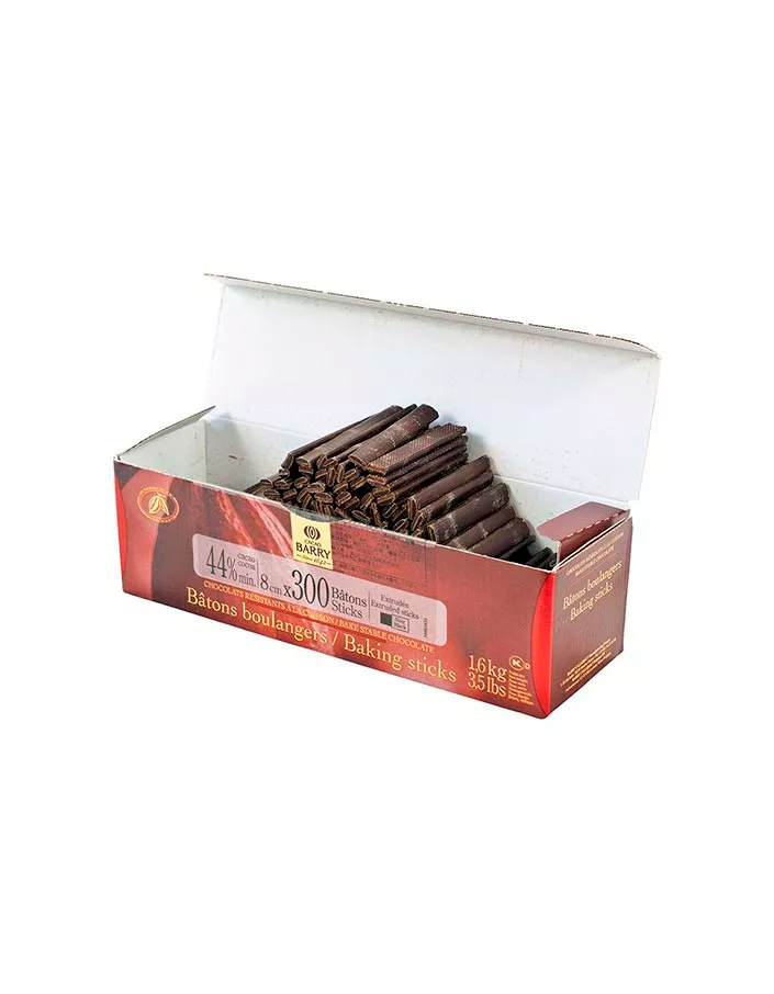 Шоколадные термостабильные палочки Cacao Barry (1,6 кг)