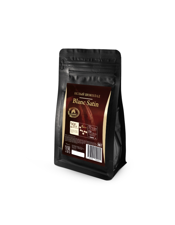 Шоколад белый Blanc Satin 29% Cacao Barry (0,2 кг)