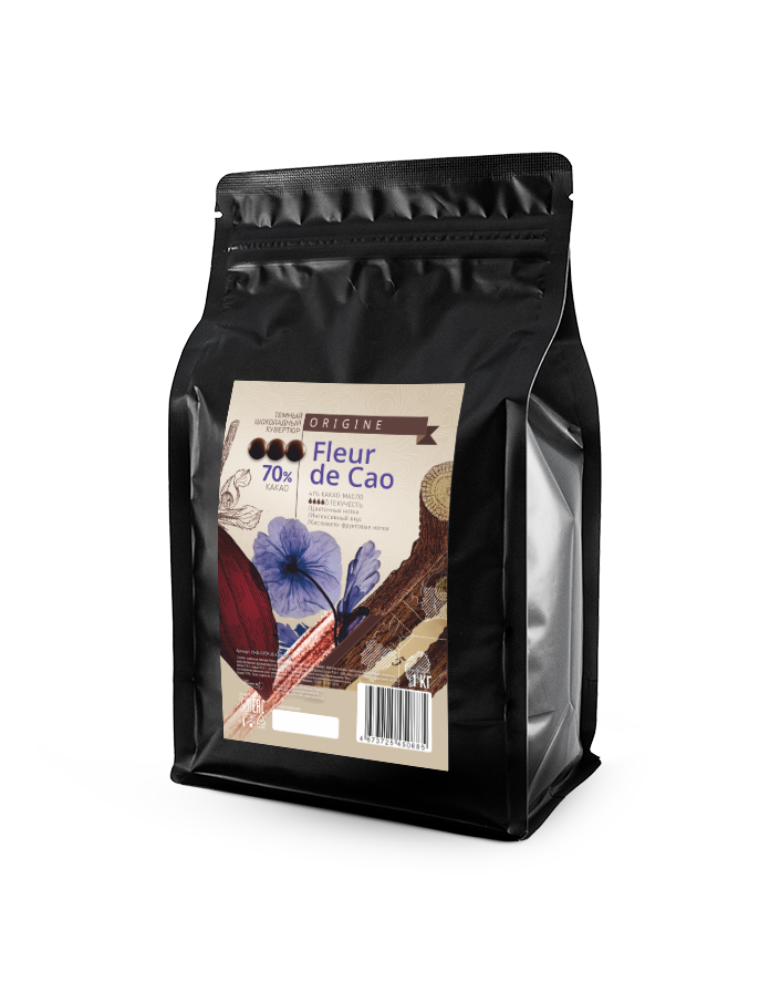 Шоколад темный Fleur de Cao 70% (1 кг)