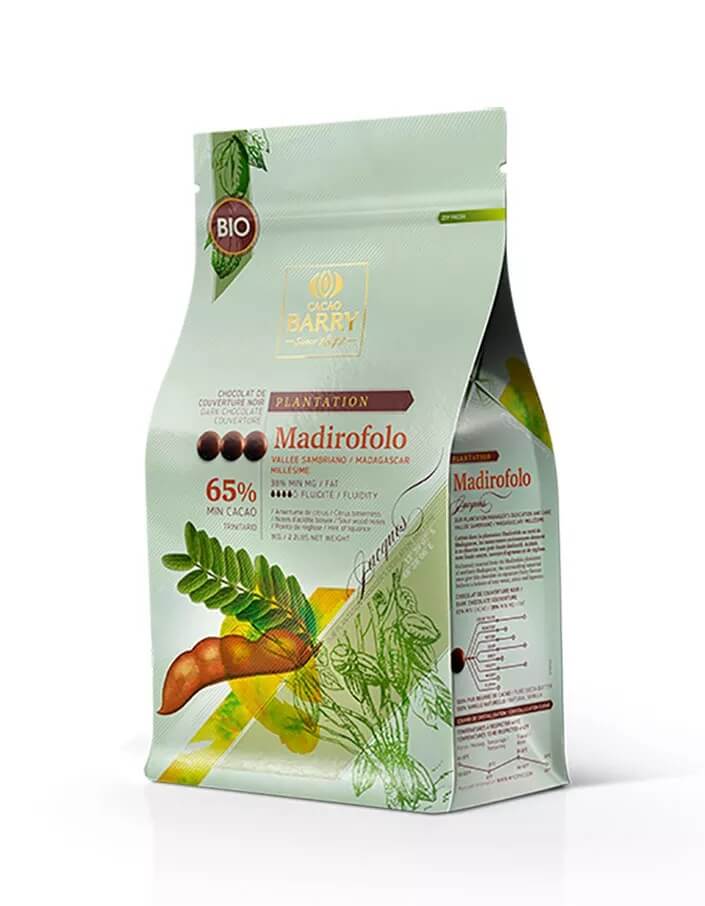 Шоколад темный Madirofolo 65% Cacao Barry (1 кг)