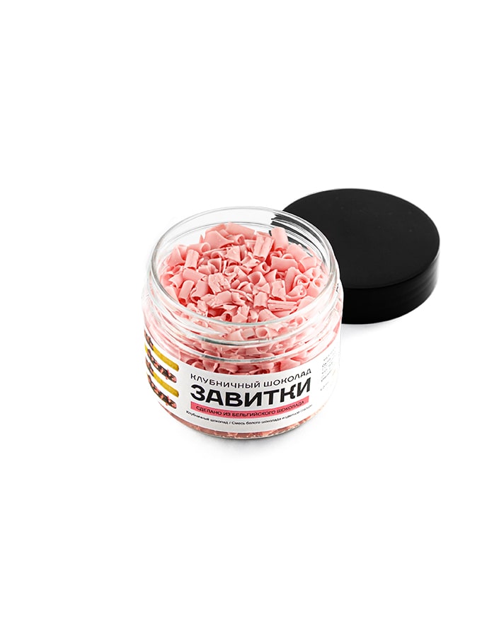 Шоколадные завитки Blossoms Strawberry (40 г)