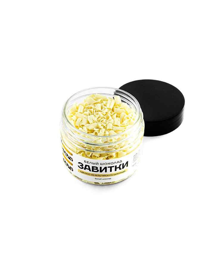 Шоколадные завитки Blossoms White (40 г)