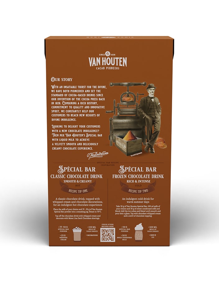 Горячий шоколад Van Houten Special Bar (1 кг)
