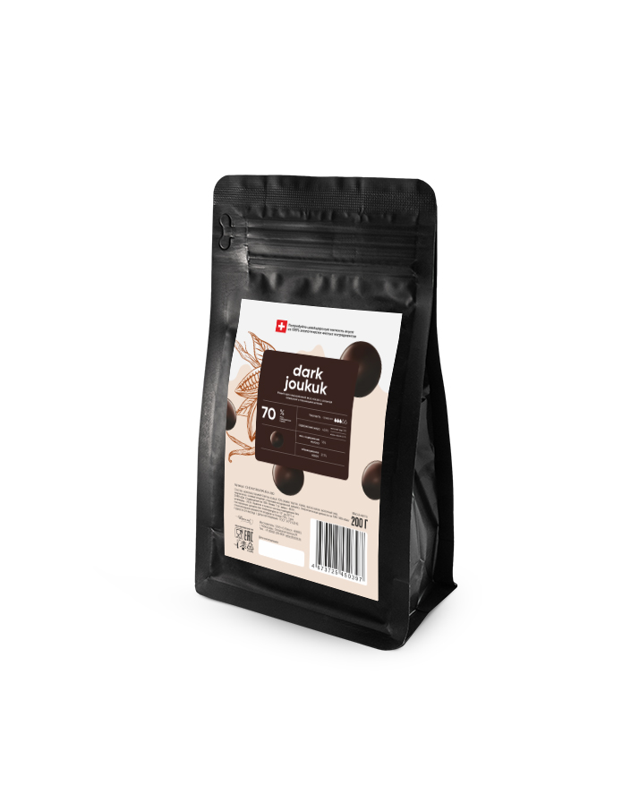 Шоколад горький Carma Joukuk 70% (0,2 кг)