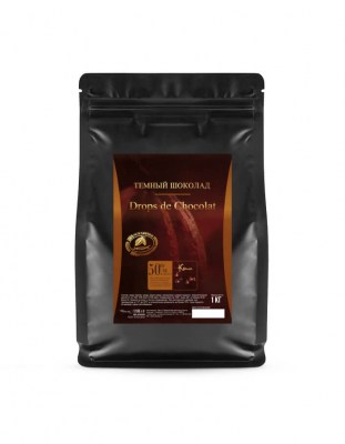 Термостабильные шоколадные капли Chocolate Drops Cacao Barry (1 кг)