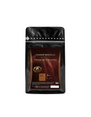 Термостабильные шоколадные капли Chocolate Drops Cacao Barry (0,2 кг)