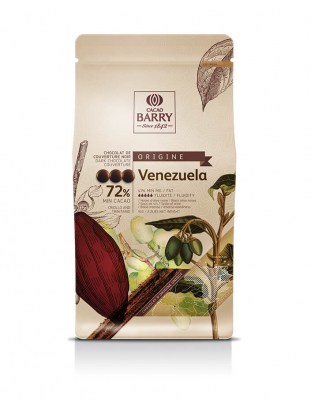 Шоколад темный Venezuela 72% Cacao Barry (1 кг)