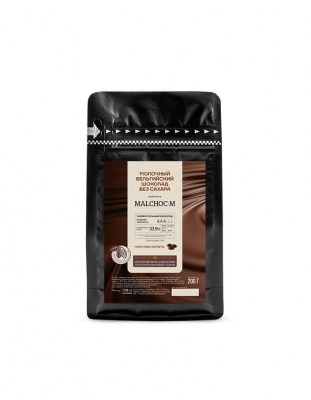 Шоколад без сахара Callebaut молочный 33,9% (0,2 кг)