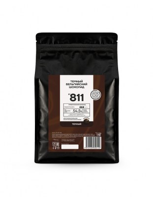 Шоколад темный 54,5% Callebaut 811 Our Packing (1 кг)