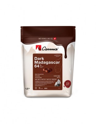 Шоколад темный Carma Madagascar 64% (1,5 кг)