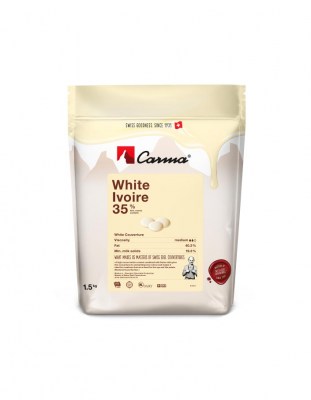 Шоколад белый Carma Ivoire 35% (1,5 кг)