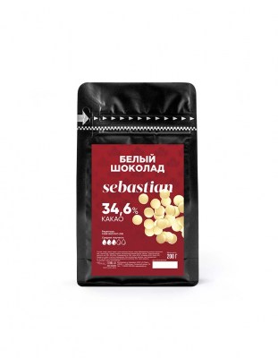Шоколад белый Chocovic Sebastian 33,1% (0,2 кг)