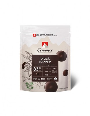 Шоколад горький Carma Black Zabuye 83% (1,5 кг)