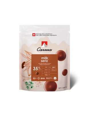 Шоколад молочный Carma Seriz 35% (1,5 кг)