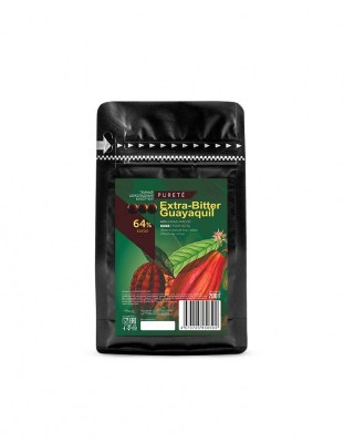Шоколад темный Extra-Bitter Guayaquil 64% Cacao Barry (0,2 кг)