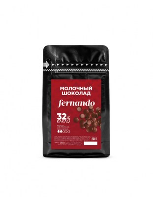 Шоколад молочный Chocovic Fernando 32,6% (0,2 кг)