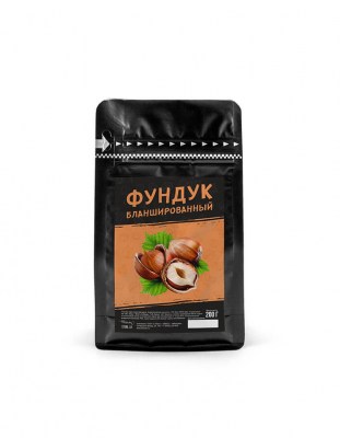 Фундук бланшированный обжаренный 11-13 мм (0,2 кг)