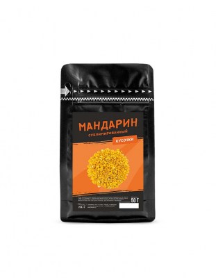 Мандарин сублимированный кусочки 50 г