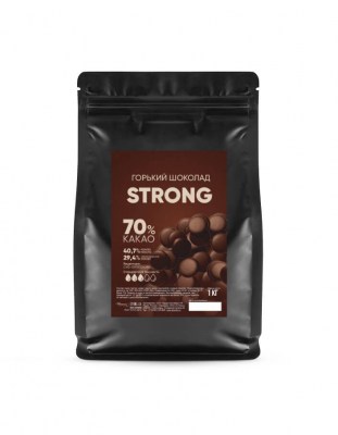 Шоколад горький Sicao Strong 70,1% (1 кг)
