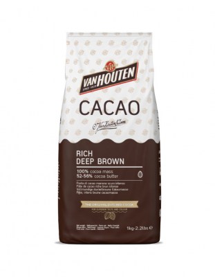 Какао масса Van Houten 52-56% (1 кг)