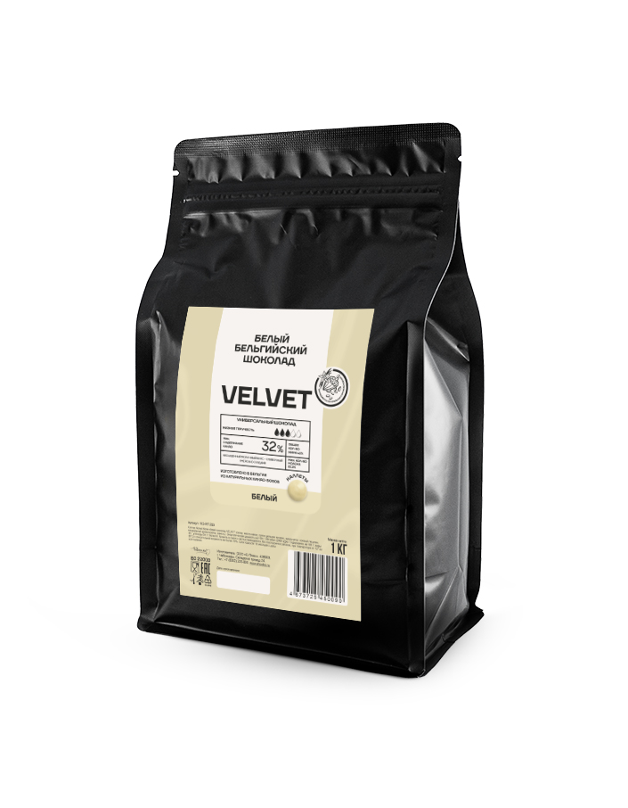 Шоколад белый Callebaut Velvet (1 кг)