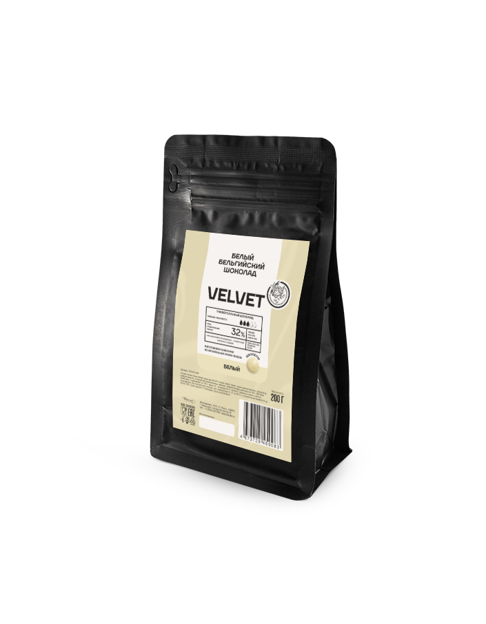 Шоколад белый Callebaut Velvet (0,2 кг)